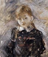 Morisot, Berthe - Little Girl with Blond Hair